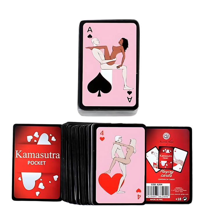 Jogo Erótico SecretPlay Cartas Kamasutra