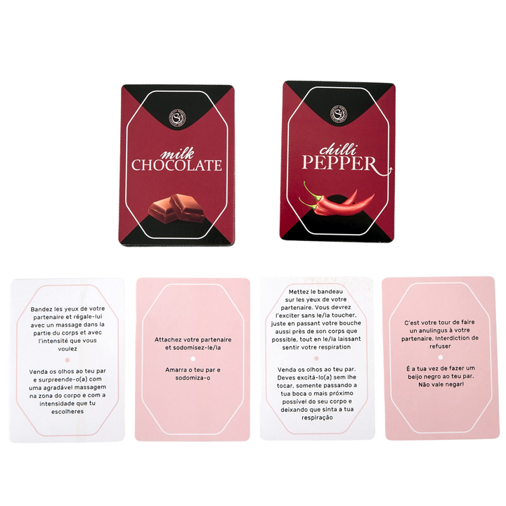 Jogo Erótico SecretPlay Choc & Pepper (pt/fr)