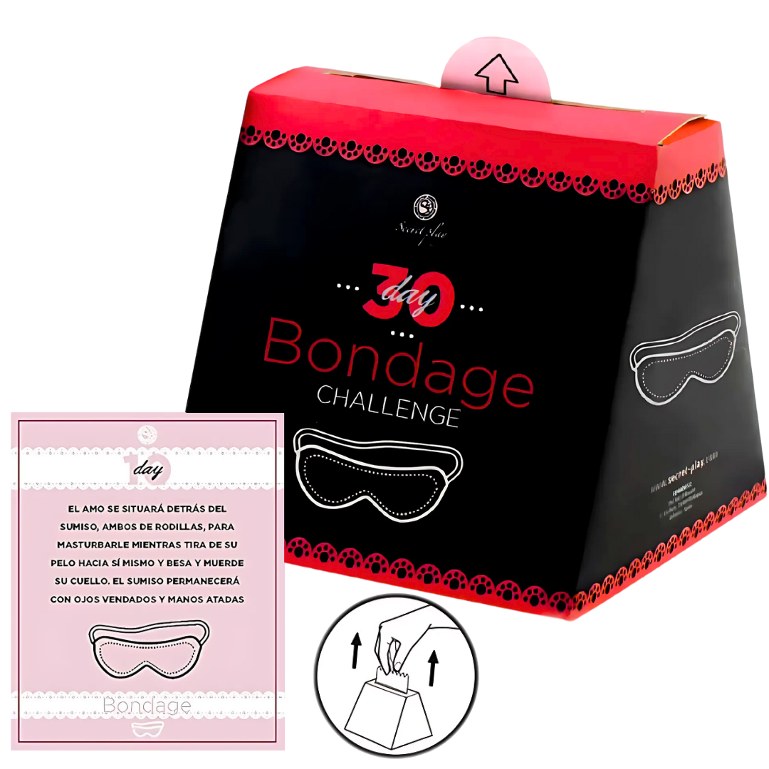Jogo Erótico SecretPlay Desafio 30 Dias Bondage (pt/fr)