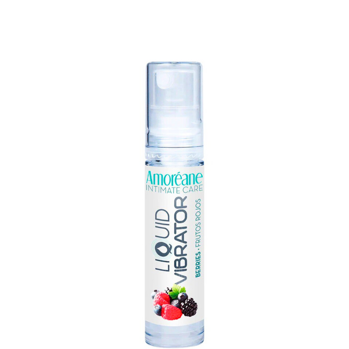 Lubrificante Estimulante Unisexo Suave Amoreane Sabor Frutos Silvestres