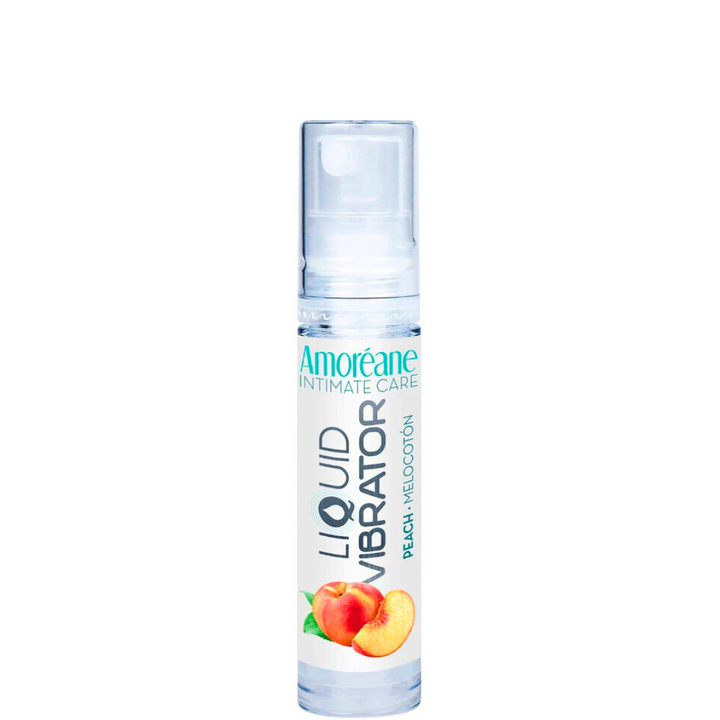 Lubrificante Estimulante Unisexo Suave Amoreane Sabor Pêssego