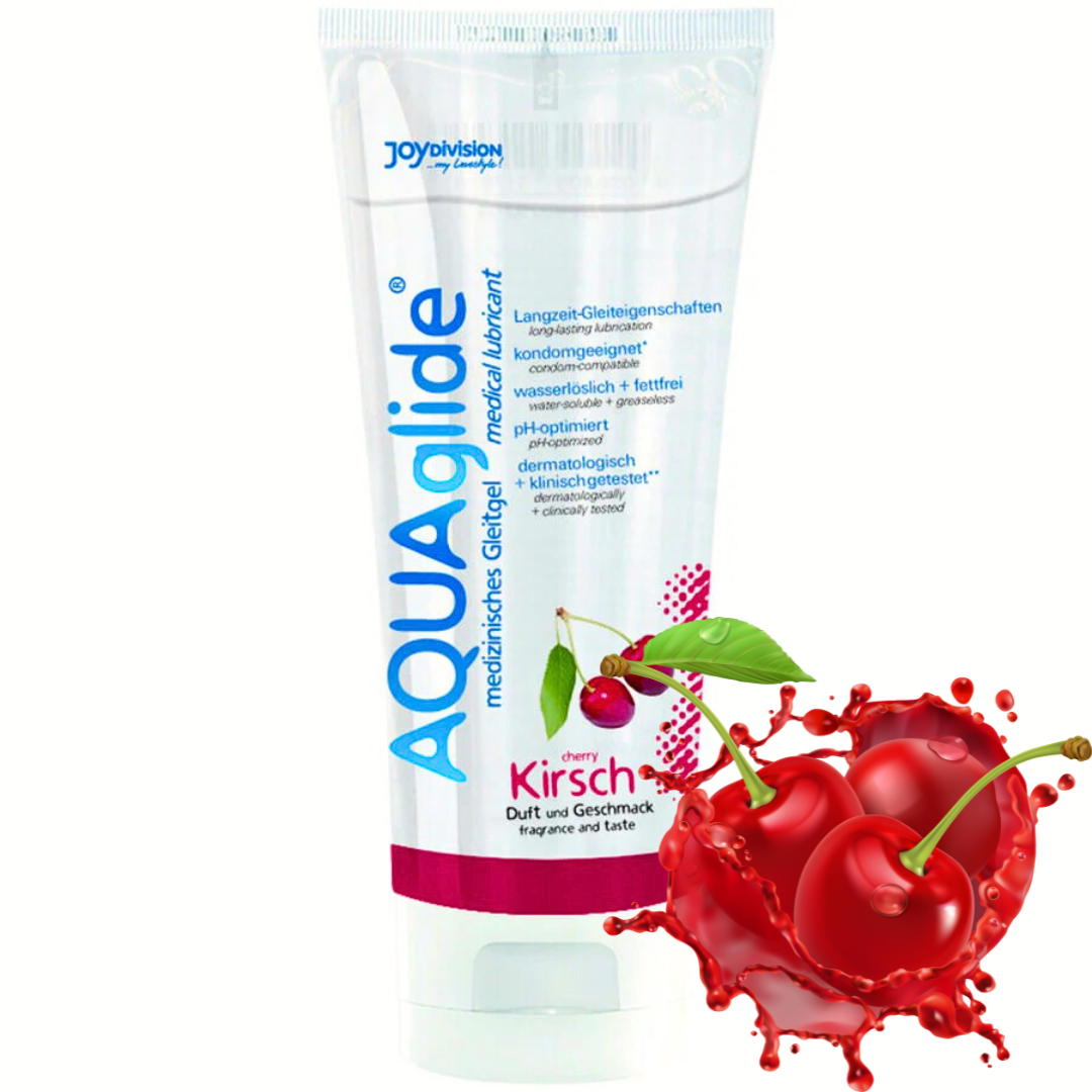 Lubrificante Sabor Aquaglide Cereja 100ml