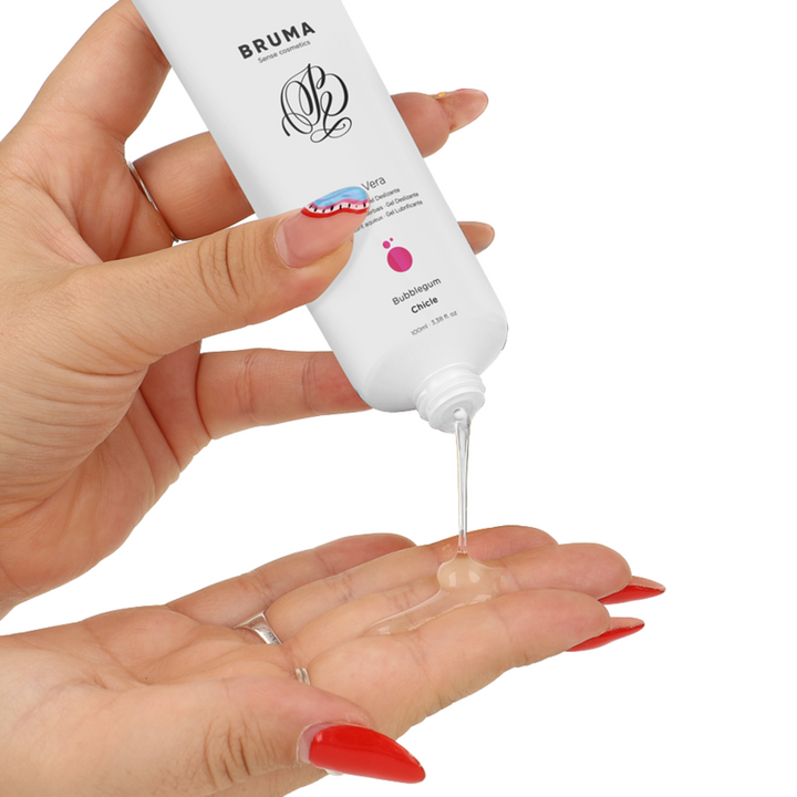 Lubrificante Sabor Bruma Aloe Vera Pastilha Elástica 100ml