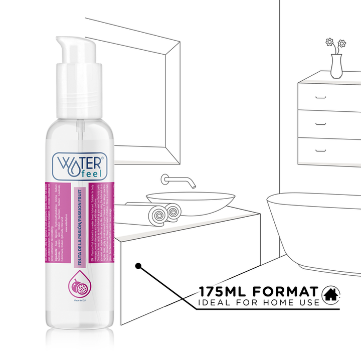 Lubrificante Sabor Waterfeel Maracujá 175ml