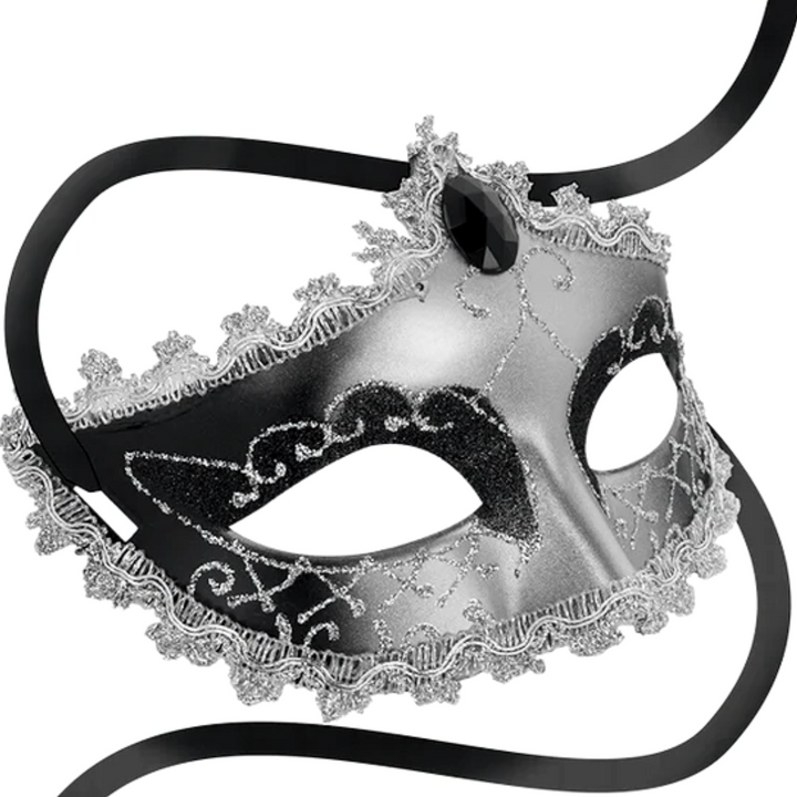 Máscara Veneziana Ohmama Black Diamond