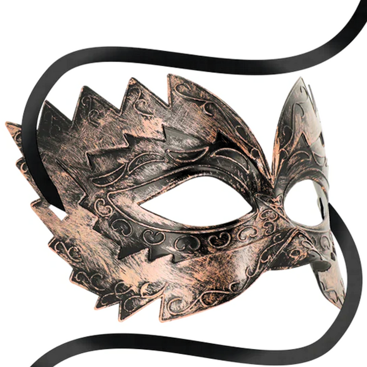 Máscara Veneziana Ohmama Gold Thunder