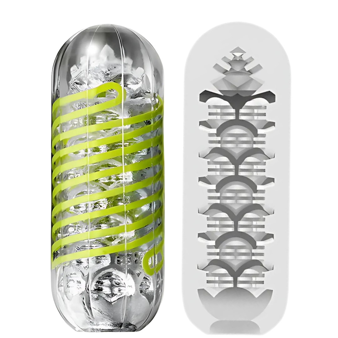 Masturbador Manual Movimento Espiral Tenga Shell