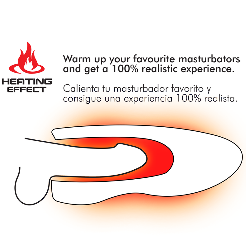 Masturbador Usb Movimento Rotação, Aquecimento e Vibração Jamyjob Spin-X