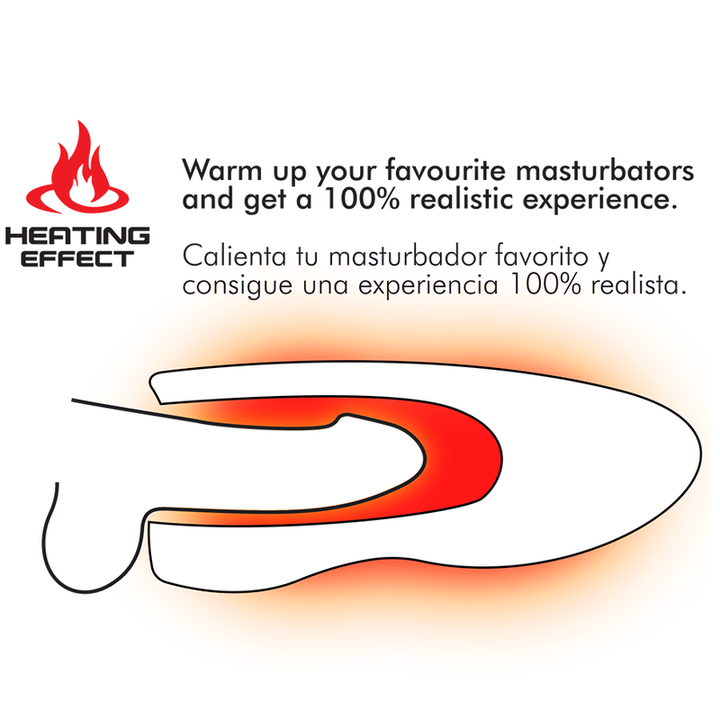 Masturbador Usb Movimento Rotação, Aquecimento e Vibração Jamyjob Spin-X