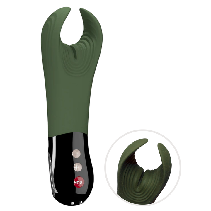 Masturbador Usb Vibração Fun Factory Manta Verde