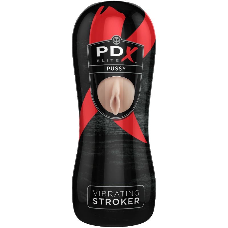 Masturbador Vibração Pilhas PDX Elite Vagina