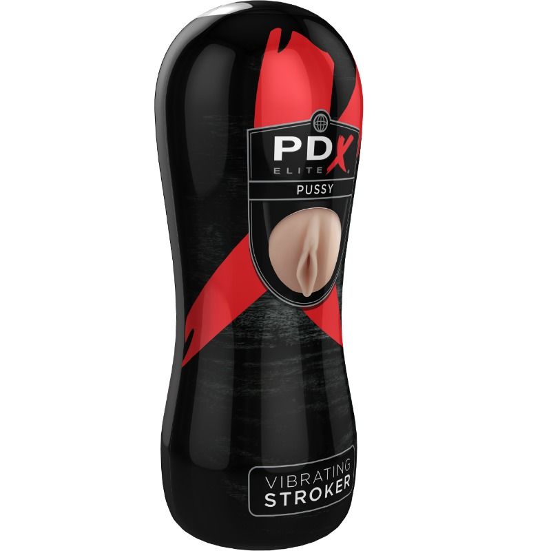 Masturbador Vibração Pilhas PDX Elite Vagina