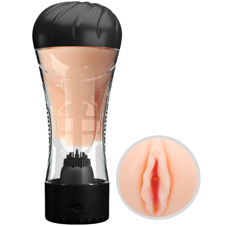 Masturbador Vibração Pilhas PrettyLove Vagina