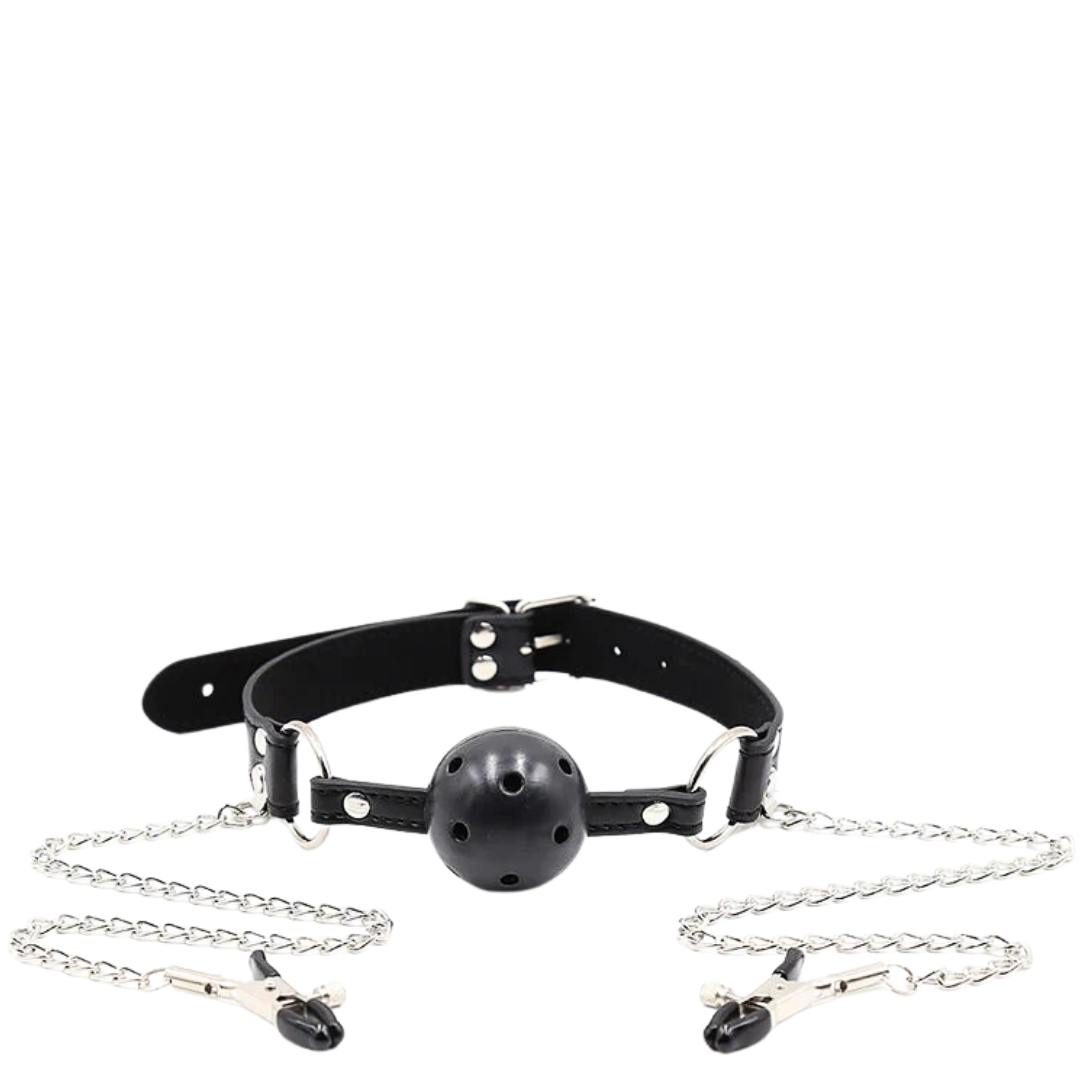 Mordaça Pinças Mamilos Ohmama