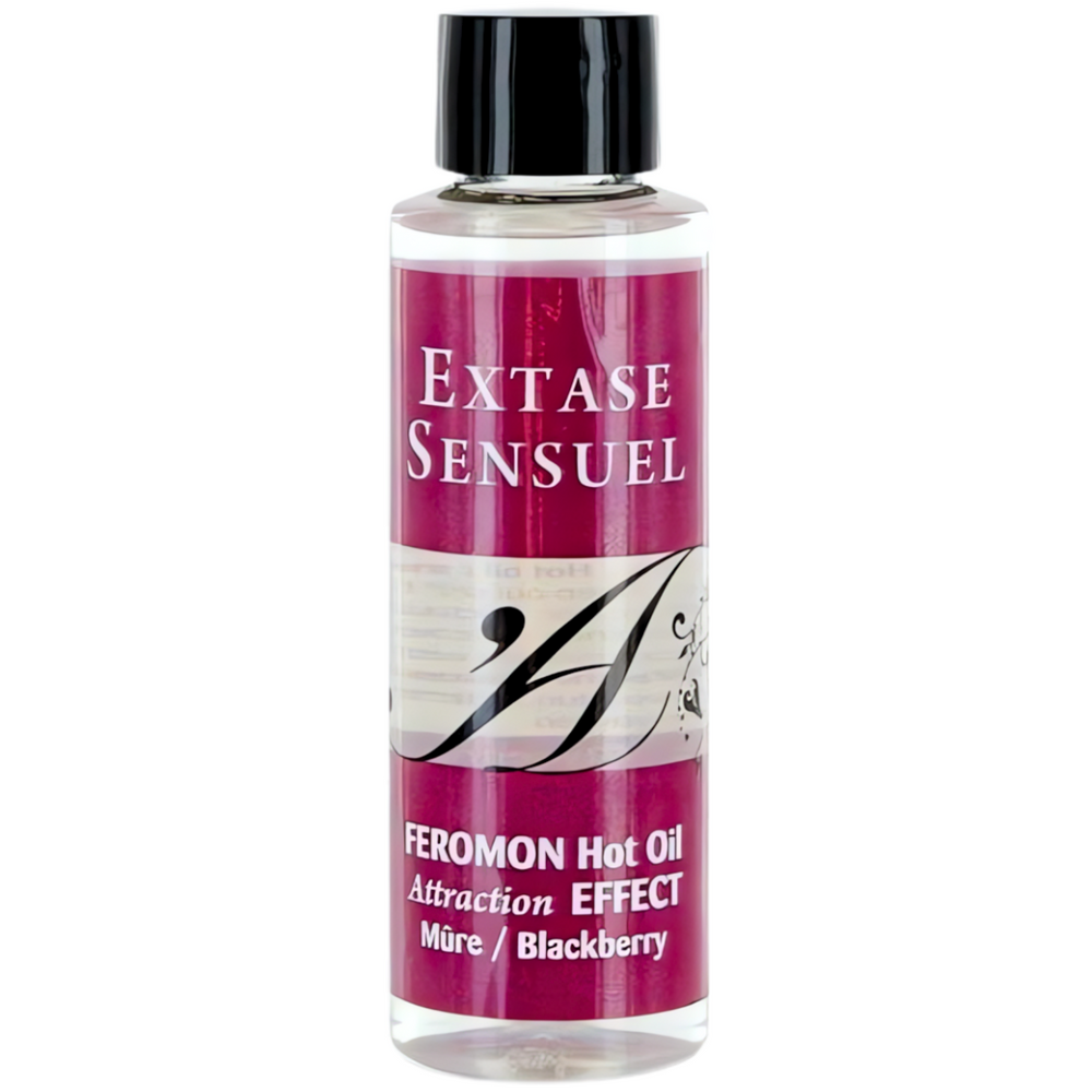 Óleo Massagem Extase Sabor Amora 100ml