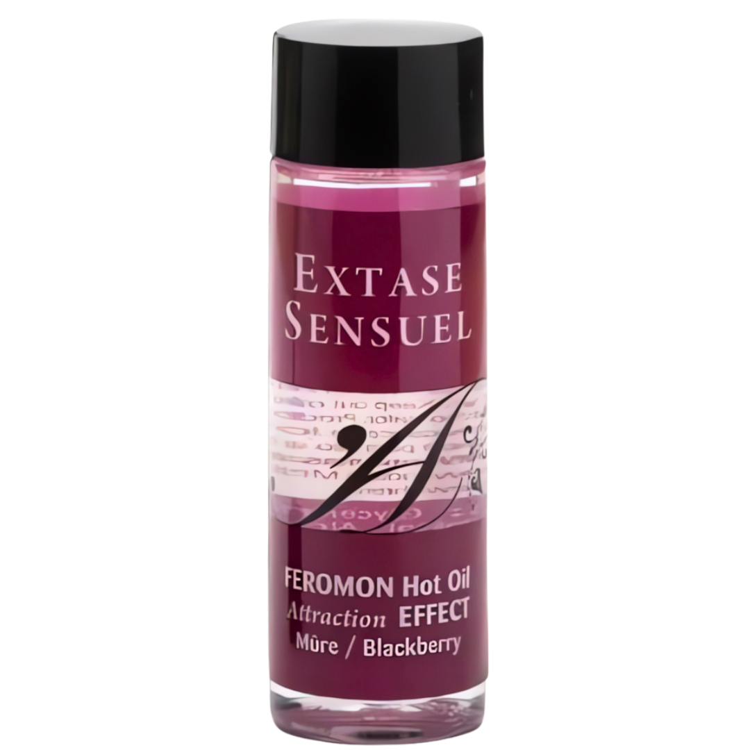 Óleo Massagem Extase Sabor Amora 100ml