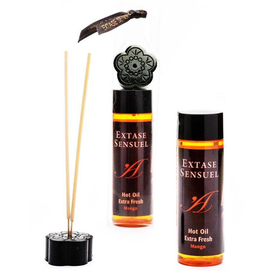 Óleo Massagem Extase Sabor Manga 100ml