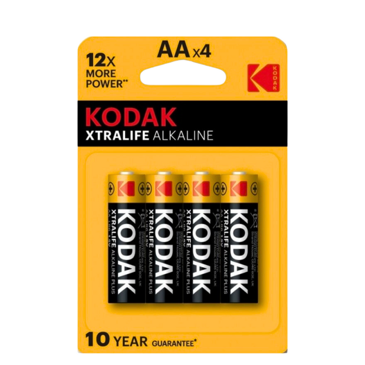 Pilhas Kodak Alcalinas AA 4 Un