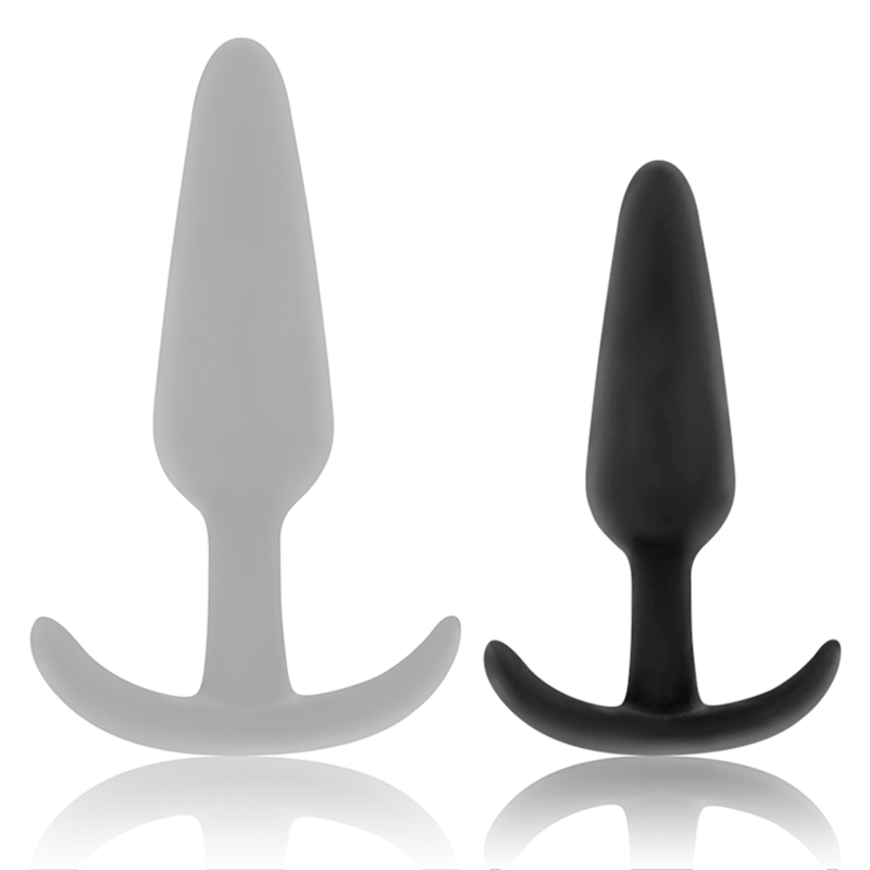 Plug Anal Black&Silver Hansel