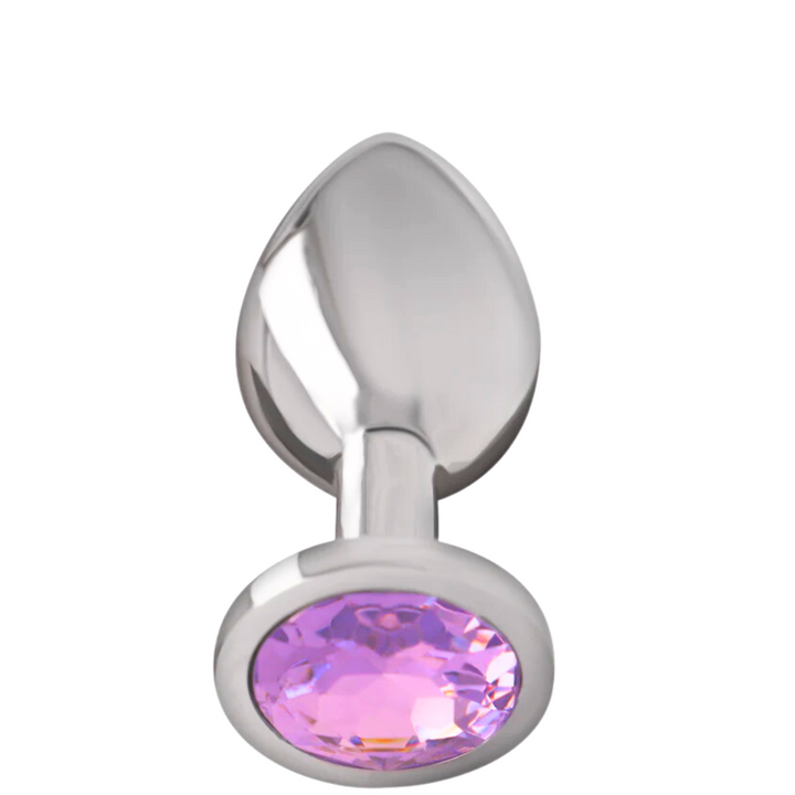 Plug Anal Metal Jóia Intense Lilás S