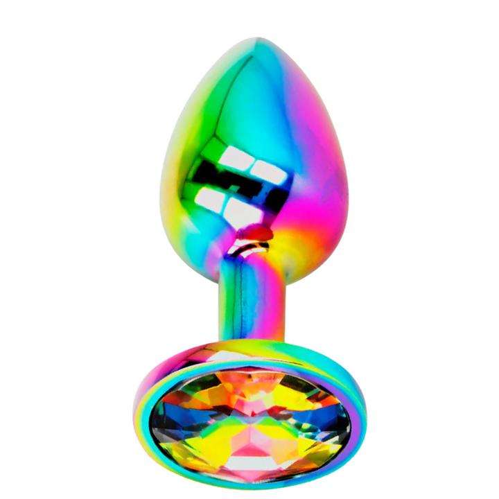 Plug Anal Metal Jóia Ohmama Iridiscente M