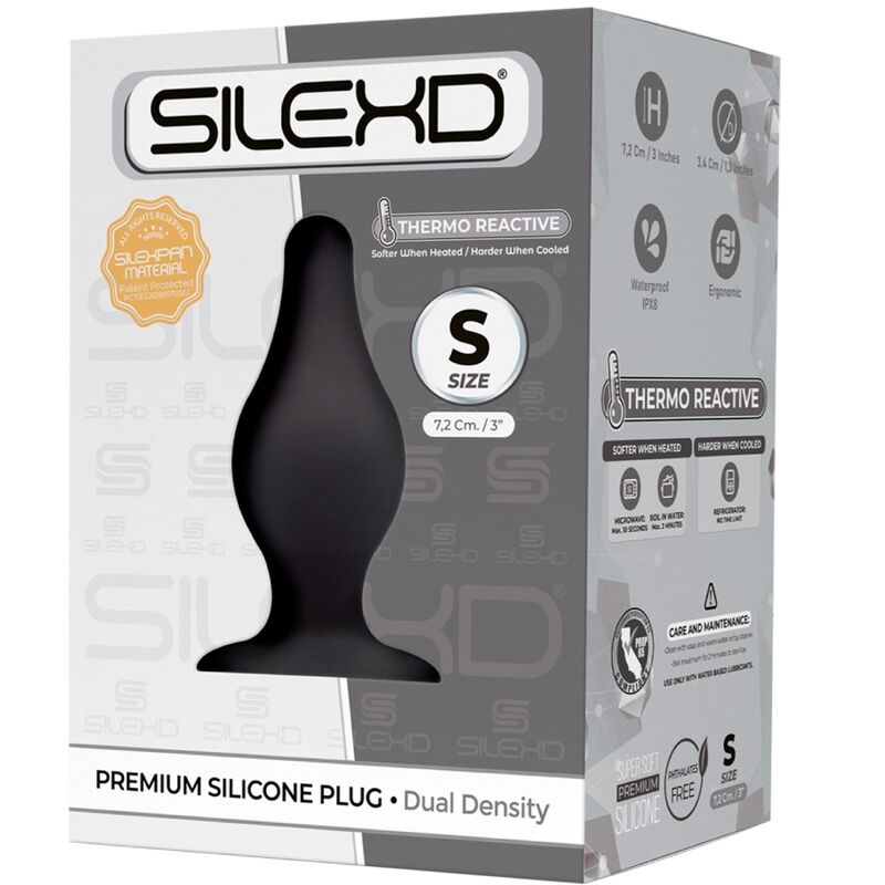 Plug Anal Silicone Memória SilexD 2 S