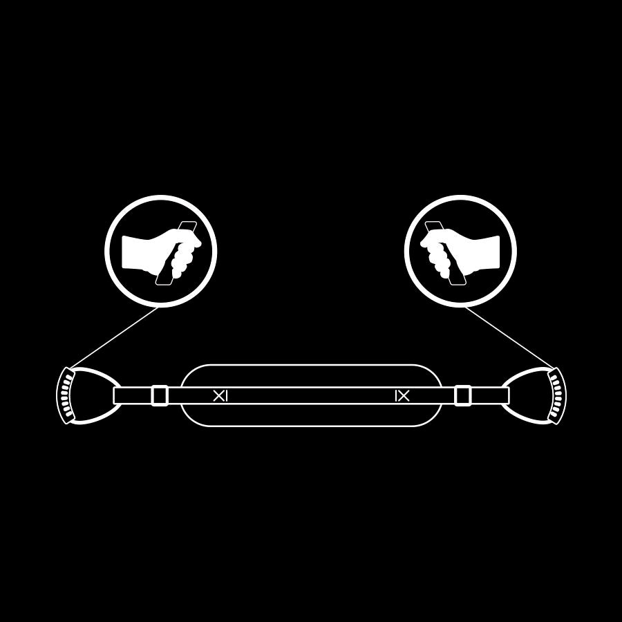 Restrição Ajustável Apoio Doggie Style Fetish Submissive