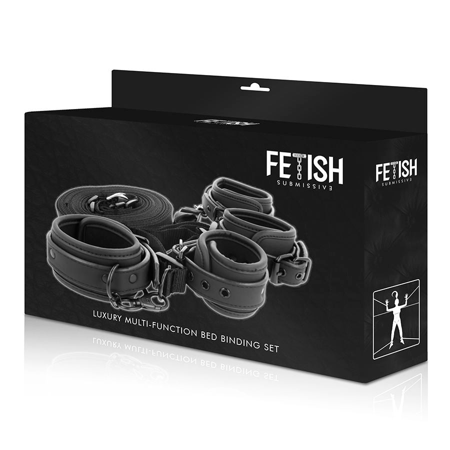 Restrição Ajustável Bondage Para Cama Fetish Submissive