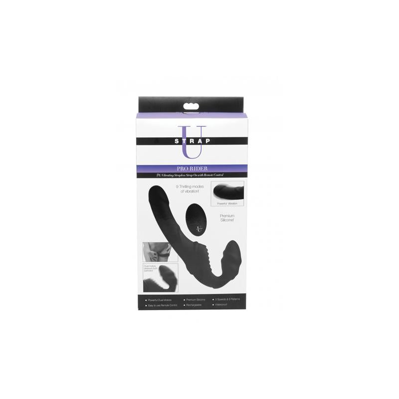 Strap-On Usb Duplo Vibração Strap-U Pro Rider Controlo Remoto