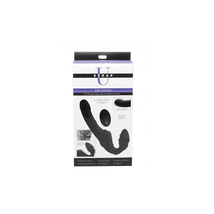 Strap-On Usb Duplo Vibração Strap-U Pro Rider Controlo Remoto