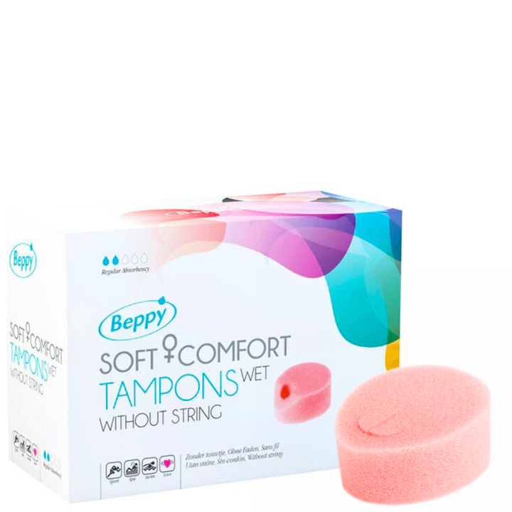 Tampões Esponja Húmidos Beppy 4 Un