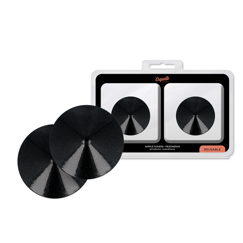 Tapa Mamilos Coquette Chic Desire Círculo Preto