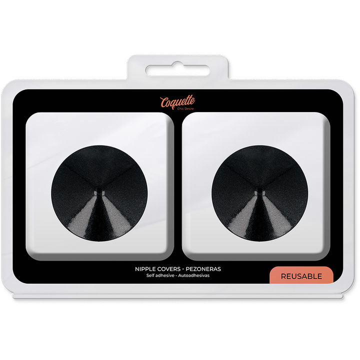 Tapa Mamilos Coquette Chic Desire Círculo Preto