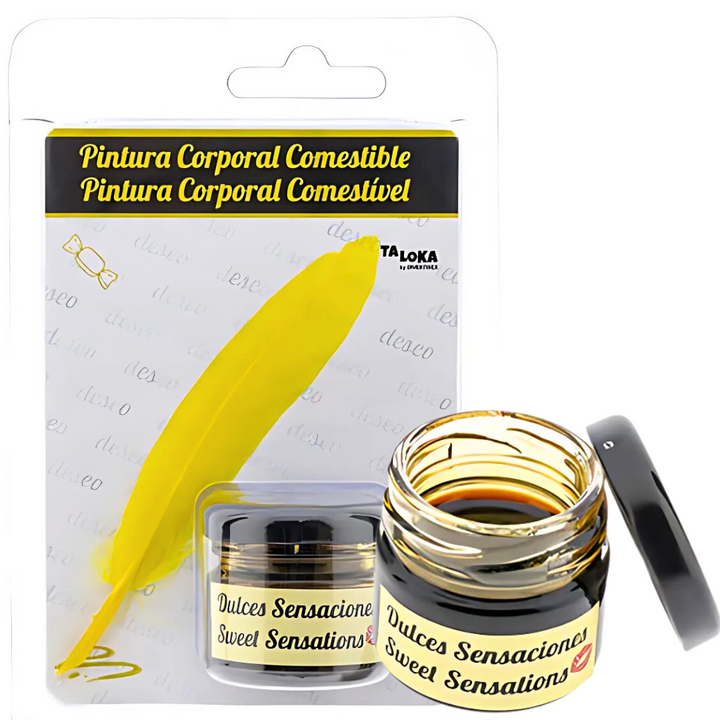 Tinta Corporal Comestível Taloka Caramelo