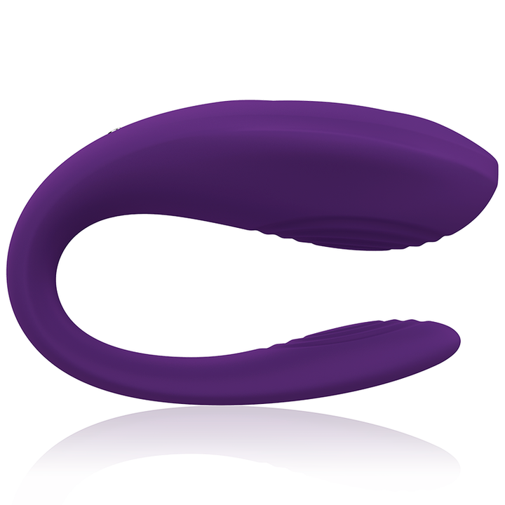 Vibrador Para Casal Usb Intense Bruno Roxo Controlo Remoto