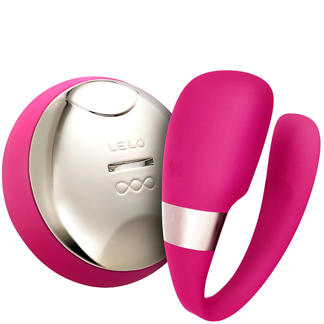 Vibrador Para Casal Usb Lelo Tiani 3 Rosa Controlo Remoto