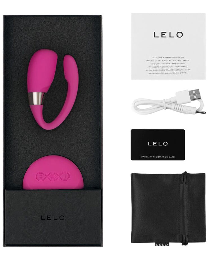 Vibrador Para Casal Usb Lelo Tiani 3 Rosa Controlo Remoto