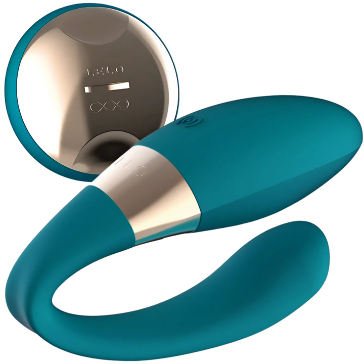 Vibrador Para Casal Usb Lelo Tiani Duo Azul Controlo Remoto