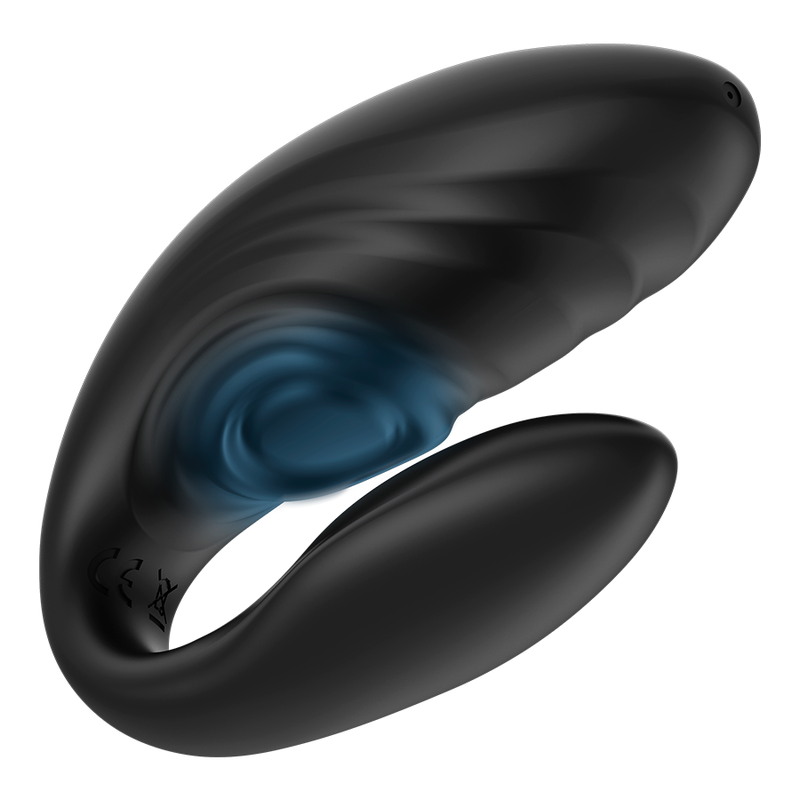 Vibrador Para Casal Usb Movimento Pulsação Brilly Controlo Remoto
