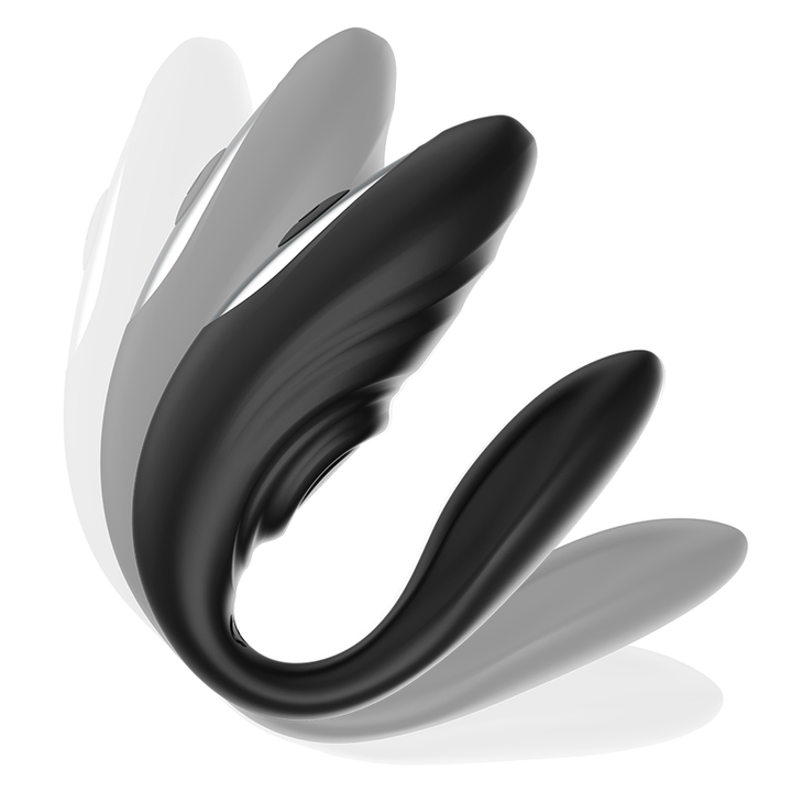 Vibrador Para Casal Usb Movimento Pulsação Brilly Controlo Remoto