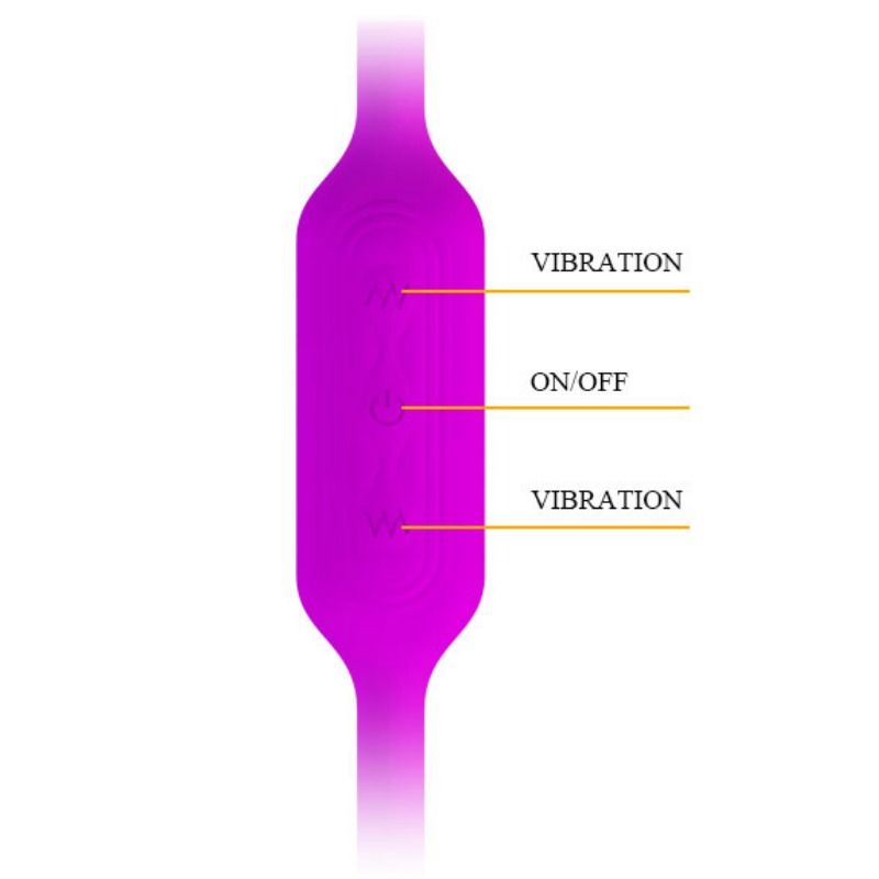 Vibrador Para Casal Usb PrettyLove Lover 's Whip 1