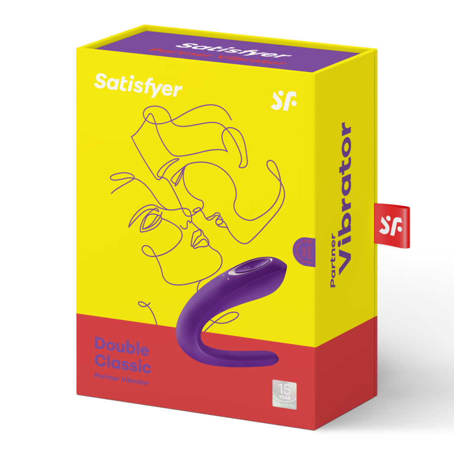 Vibrador Para Casal Usb Satisfyer Double Classic