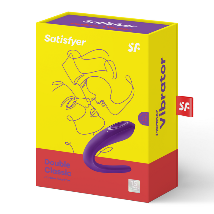 Vibrador Para Casal Usb Satisfyer Double Classic