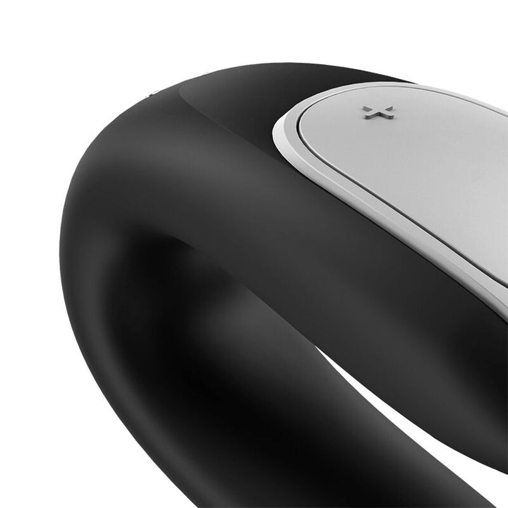 Vibrador Para Casal Usb Satisfyer Double Fun Preto Controlo Remoto App