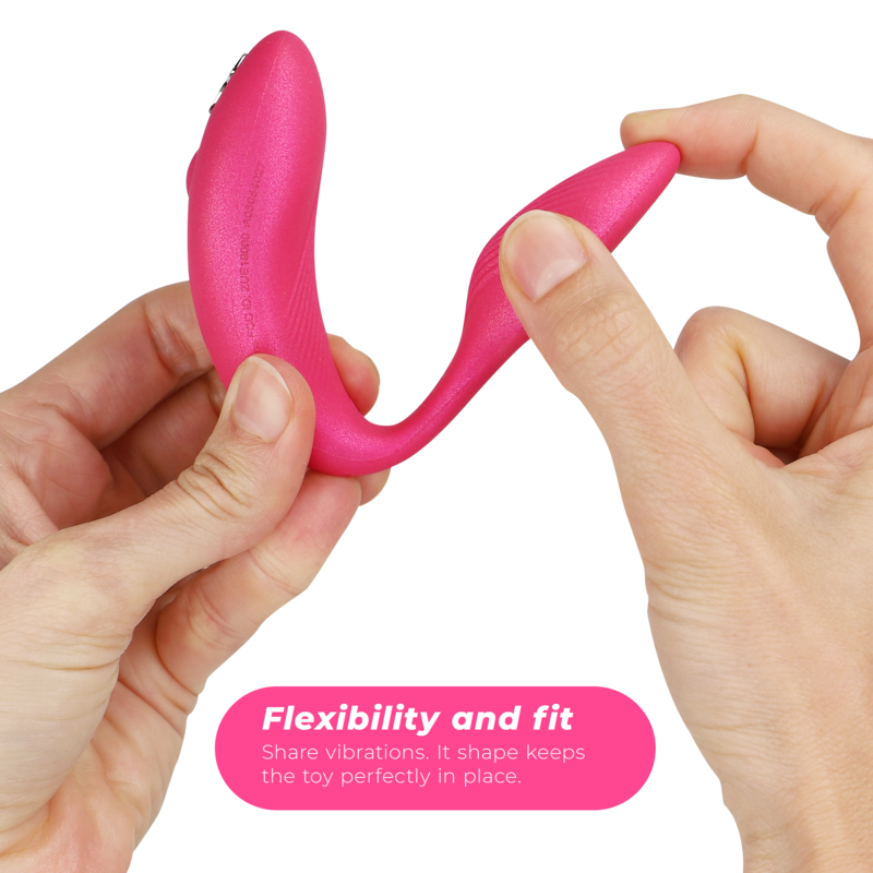 Vibrador Para Casal Usb We-Vibe Chorus Rosa Controlo Remoto App