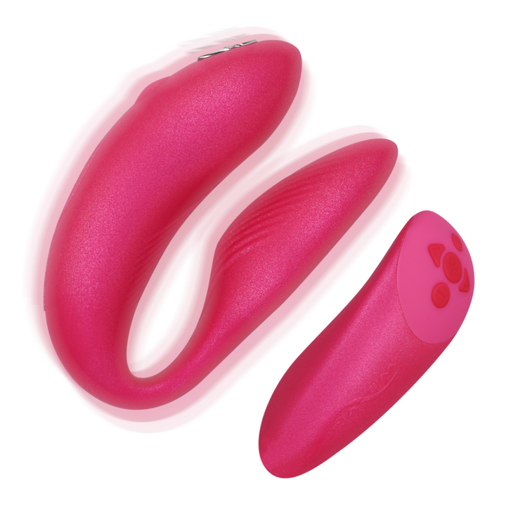 Vibrador Para Casal Usb We-Vibe Chorus Rosa Controlo Remoto App