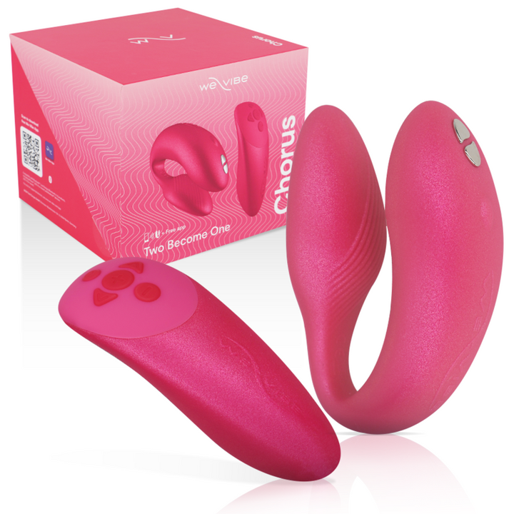 Vibrador Para Casal Usb We-Vibe Chorus Rosa Controlo Remoto App