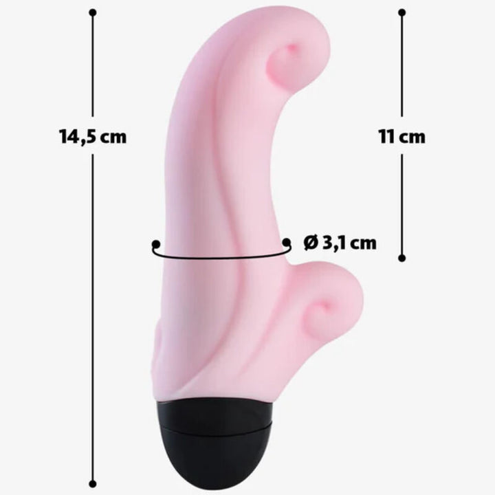 Vibrador Pilhas Fun Factory Ocean Rabbit Rosa