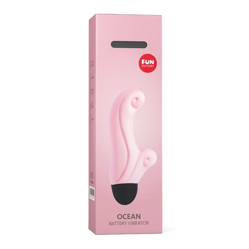 Vibrador Pilhas Fun Factory Ocean Rabbit Rosa