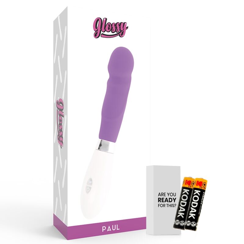 Vibrador Pilhas Glossy Paul